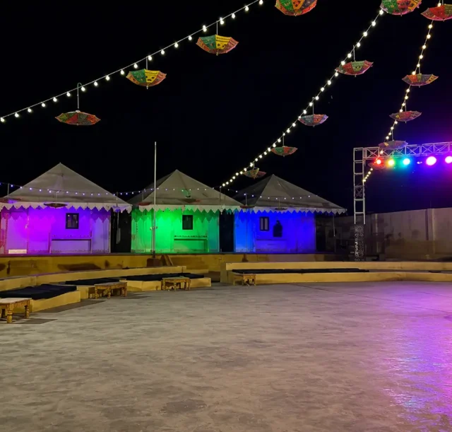 gujarat resort dance stage