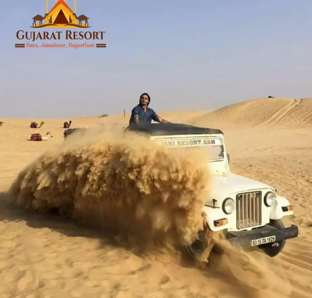 jeep safari at gujarat resort